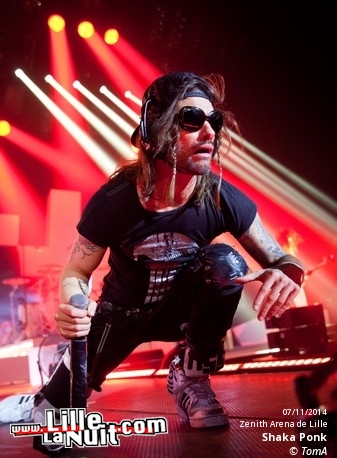 Shaka Ponk + The Dukes au Zenith en live - photo n°4