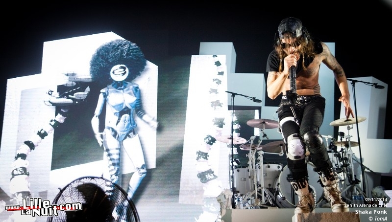 Shaka Ponk + The Dukes au Zenith en live - photo n°16