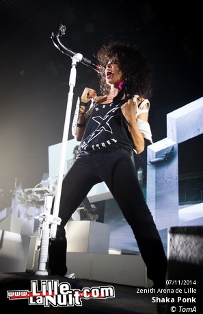 Shaka Ponk + The Dukes au Zenith en live - photo n°8