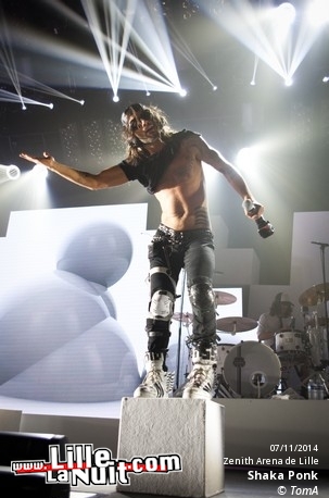 Shaka Ponk + The Dukes au Zenith en live - photo n°14