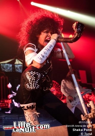 Shaka Ponk + The Dukes au Zenith en live - photo n°1