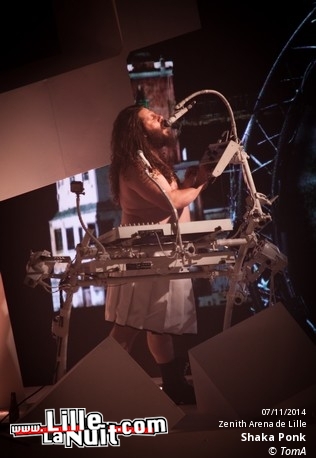 Shaka Ponk + The Dukes au Zenith en live - photo n°19