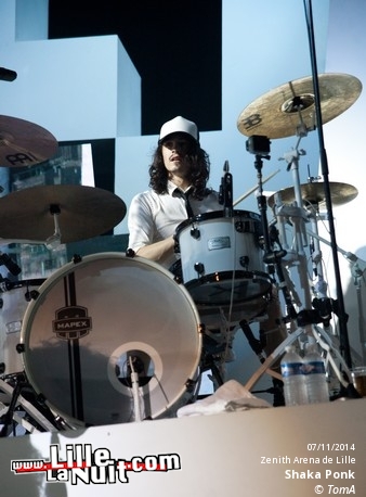 Shaka Ponk + The Dukes au Zenith en live - photo n°9