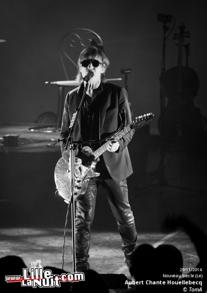 Aubert chante Houellebecq au Nouveau Siècle en live - photo n°14