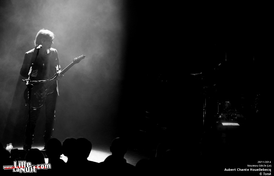 Aubert chante Houellebecq au Nouveau Siècle en live - photo n°22
