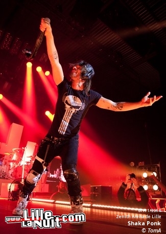 Shaka Ponk + The Dukes au Zenith en live - photo n°3
