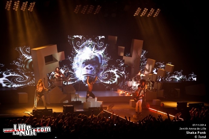 Shaka Ponk + The Dukes au Zenith en live - photo n°17