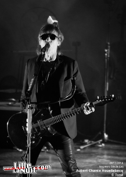 Aubert chante Houellebecq au Nouveau Siècle en live - photo n°17