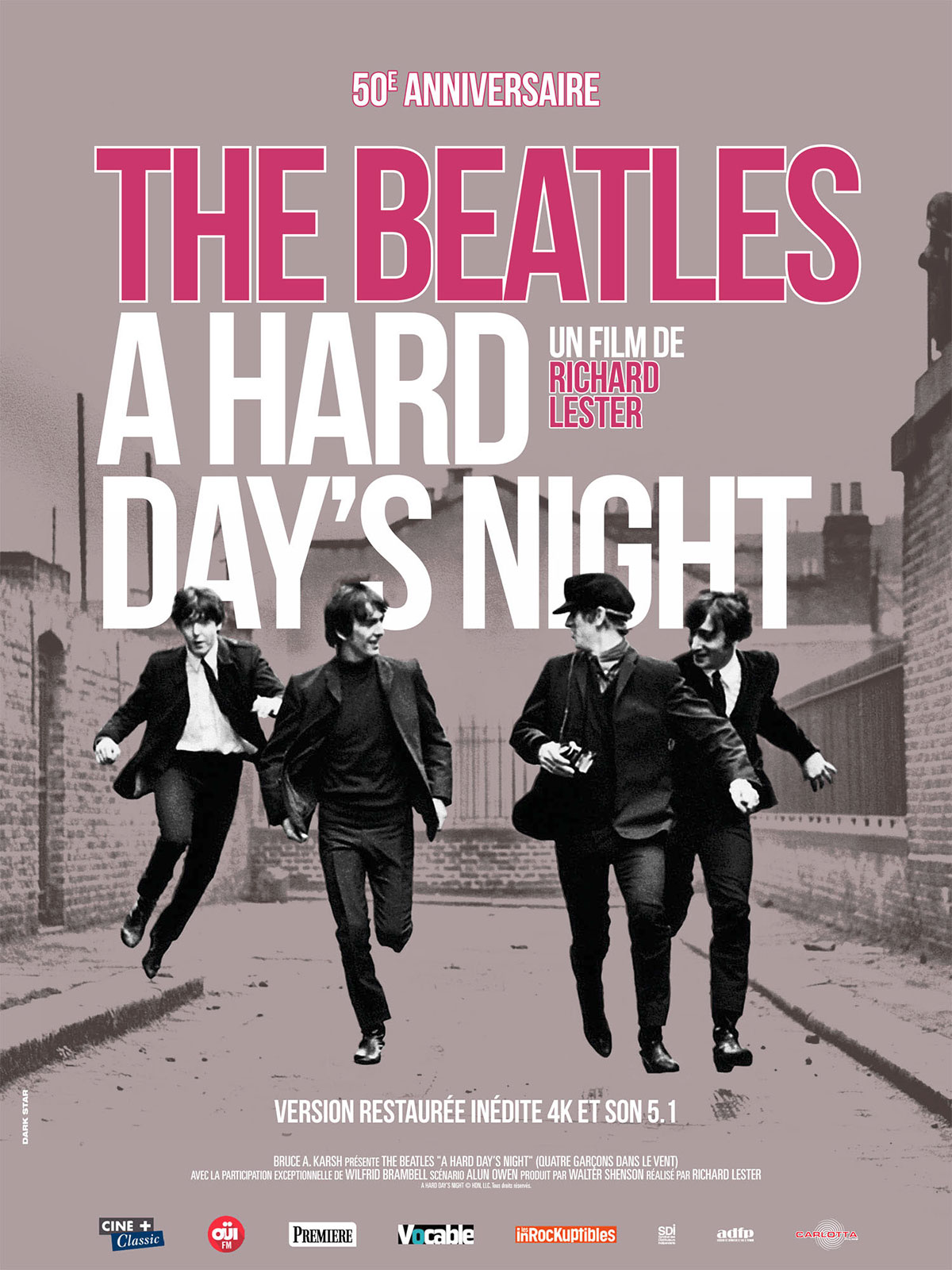 A Hard Day&rsquo;s Night : La révolution musicale et cinématographique des Beatles !
