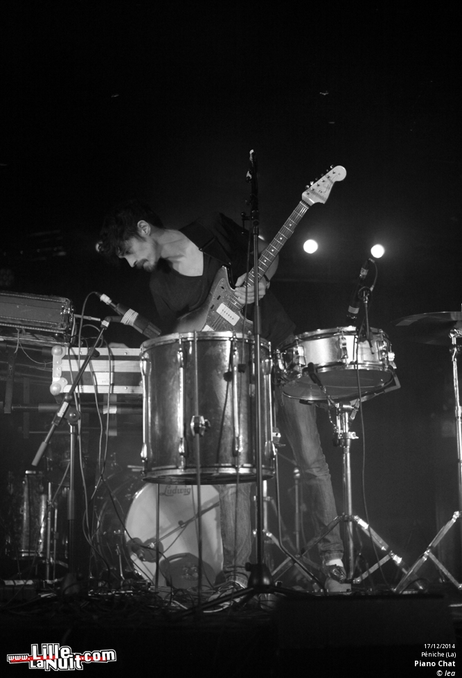 Grand Parc + Piano Chat + Vilain + Chat Blanc à la Péniche en live - photo n°3