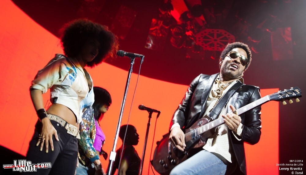 Lenny Kravitz + Gabriel Garzon Montano au Zénith de Lille en live - photo n°18