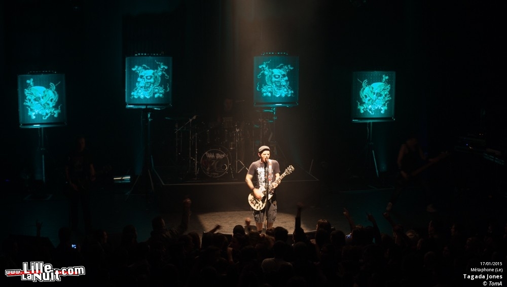 Black Bomb A + Les Sales Majestés + Tagada Jones au Métaphone en live - photo n°7