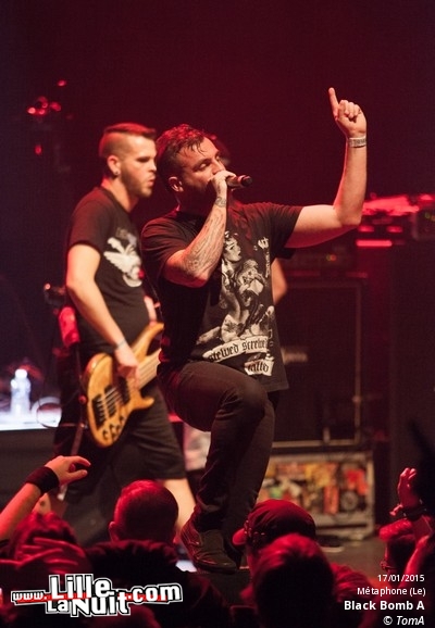 Black Bomb A + Les Sales Majestés + Tagada Jones au Métaphone en live - photo n°19