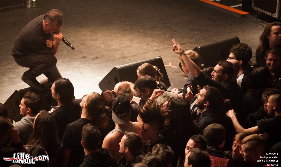 Black Bomb A + Les Sales Majestés + Tagada Jones au Métaphone en live - photo n°5