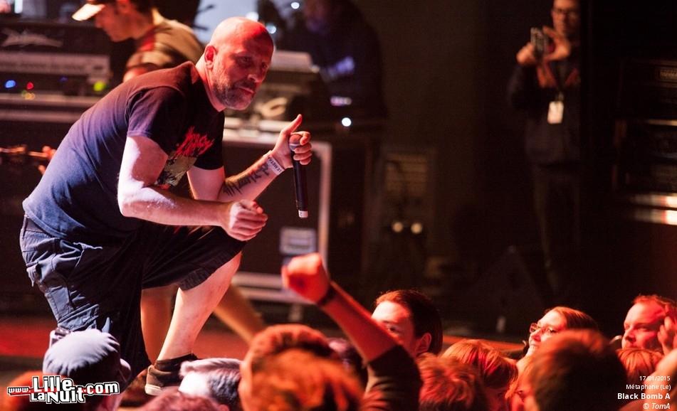 Black Bomb A + Les Sales Majestés + Tagada Jones au Métaphone en live - photo n°17
