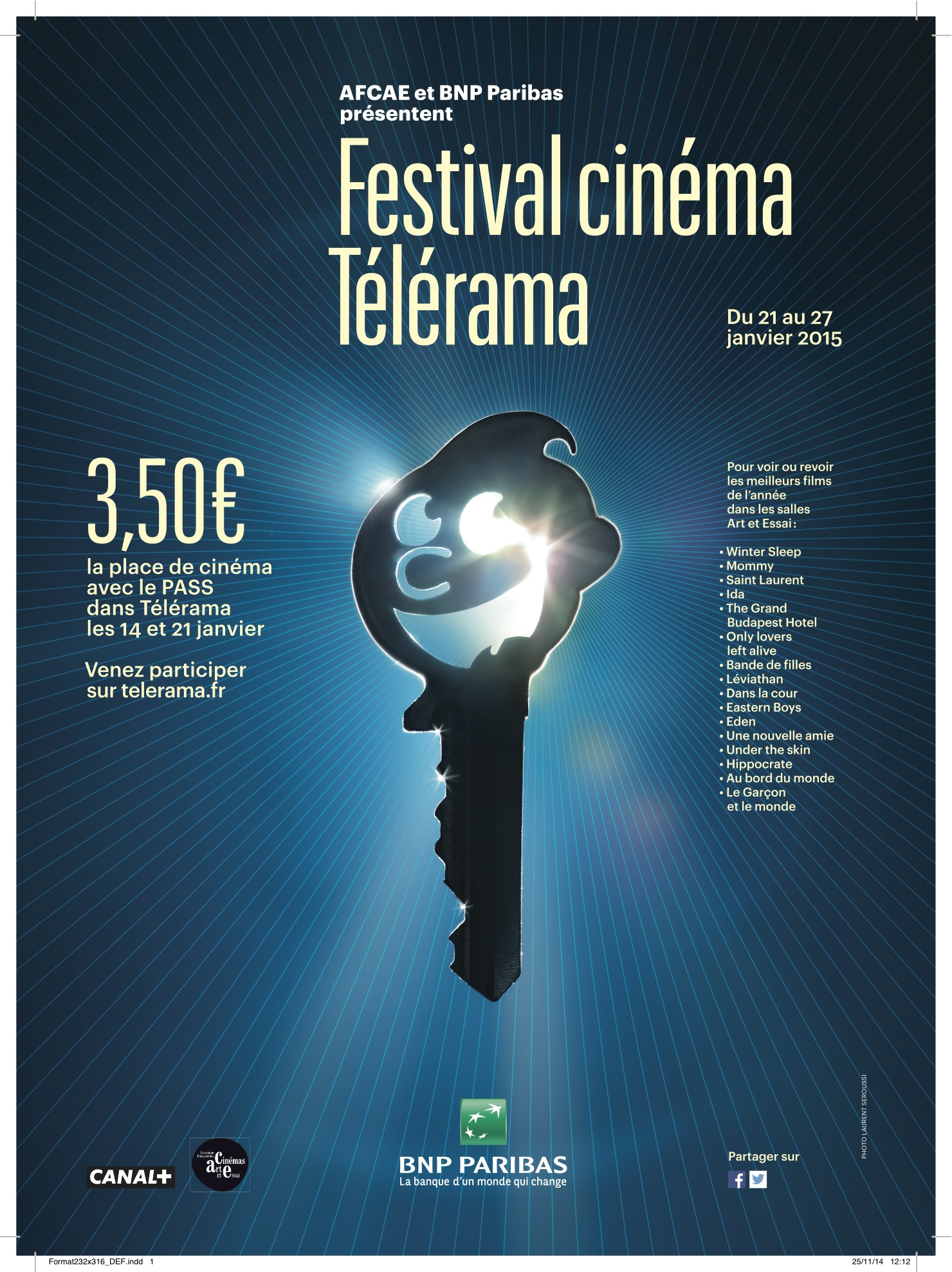 Festival cinéma Télérama : les meilleurs films de l&rsquo;année 2014
