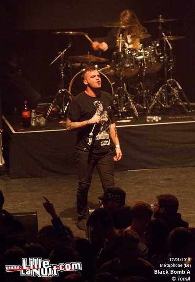Black Bomb A + Les Sales Majestés + Tagada Jones au Métaphone en live - photo n°6