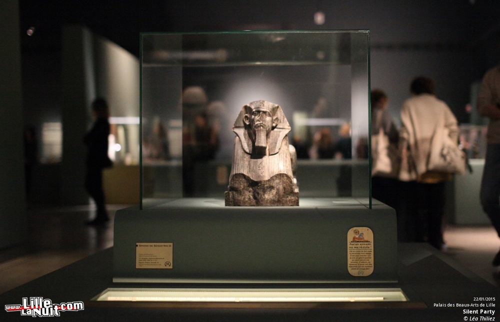 L’exposition « Sésostris III, pharaon de légende » et sa Silent Party au Palais des Beaux Arts en live - photo n°2