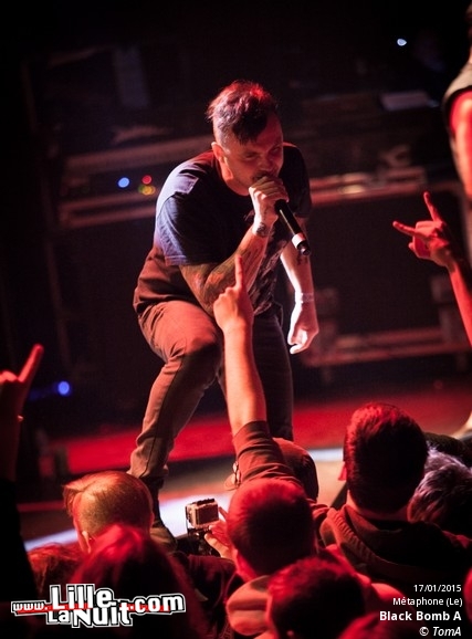 Black Bomb A + Les Sales Majestés + Tagada Jones au Métaphone en live - photo n°9