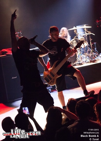 Black Bomb A + Les Sales Majestés + Tagada Jones au Métaphone en live - photo n°18