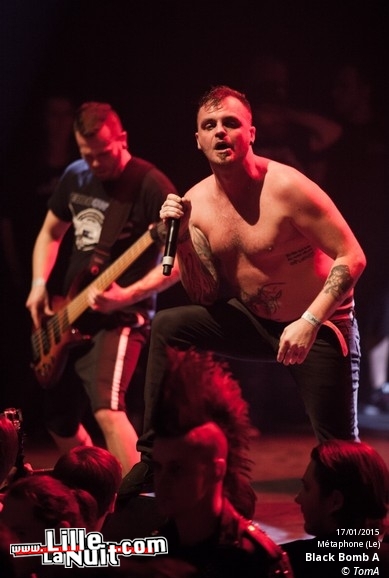Black Bomb A + Les Sales Majestés + Tagada Jones au Métaphone en live - photo n°14