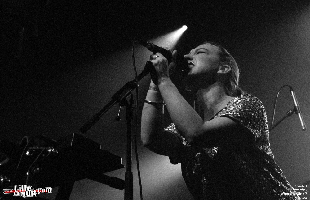 Mademoiselle K + Where is Nina ? à l’Aéronef en live - photo n°5