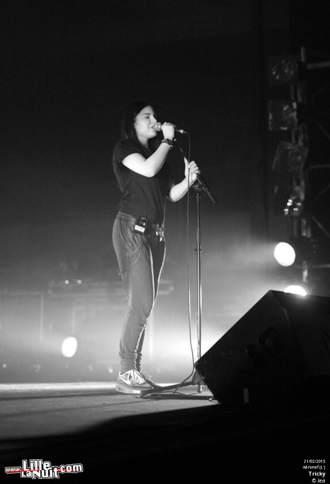 Tricky + Anna Kova à l’Aéronef en live - photo n°8
