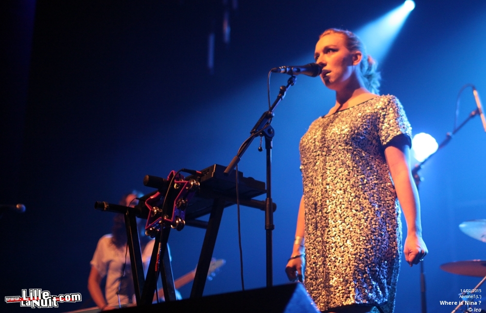 Mademoiselle K + Where is Nina ? à l’Aéronef en live - photo n°2
