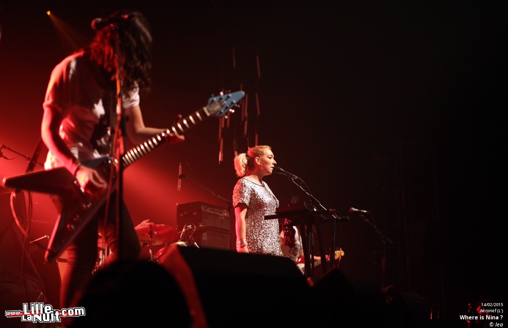 Mademoiselle K + Where is Nina ? à l’Aéronef en live - photo n°7