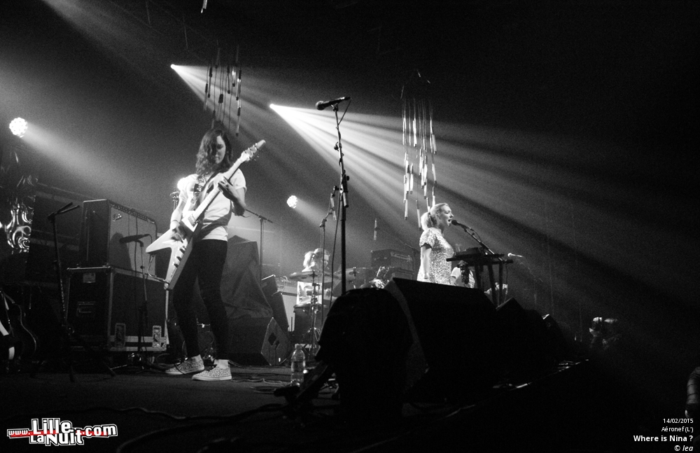 Mademoiselle K + Where is Nina ? à l’Aéronef en live - photo n°1