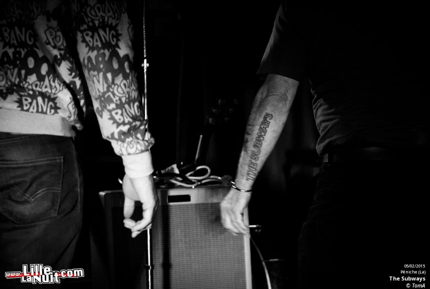 The Subways + Okay Monday à la Péniche en live - photo n°1