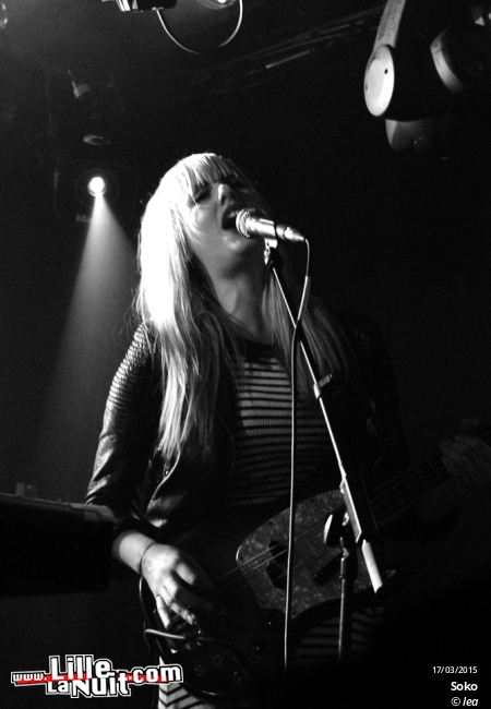 Soko + Jeanne Added à l’Aéronef en live - photo n°6