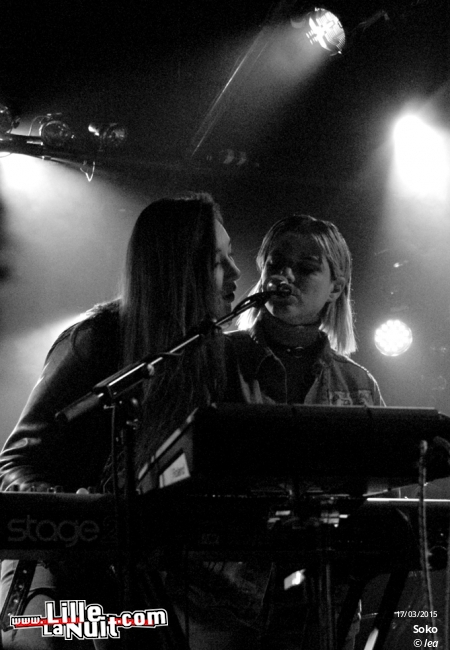 Soko + Jeanne Added à l’Aéronef en live - photo n°5