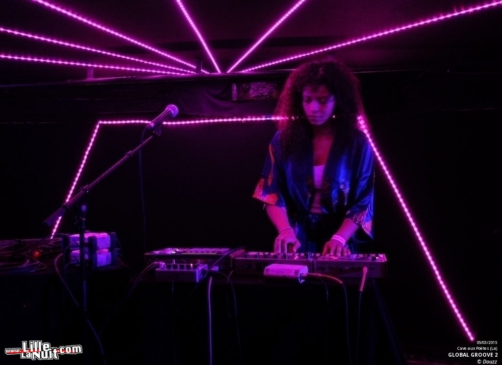 Global Groove #2 : Supagroovalistic + A/T/O/S + Dorian Concept à la Cave aux Poètes en live - photo n°9