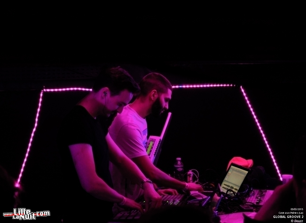 Global Groove #2 : Supagroovalistic + A/T/O/S + Dorian Concept à la Cave aux Poètes en live - photo n°4