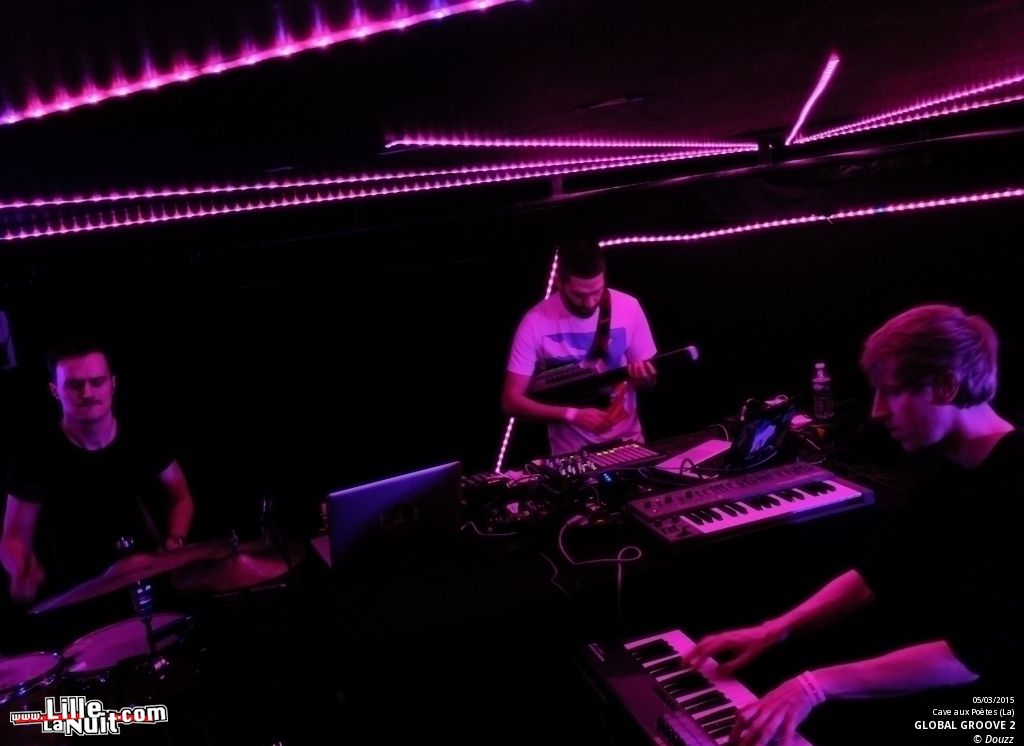 Global Groove #2 : Supagroovalistic + A/T/O/S + Dorian Concept à la Cave aux Poètes en live - photo n°6