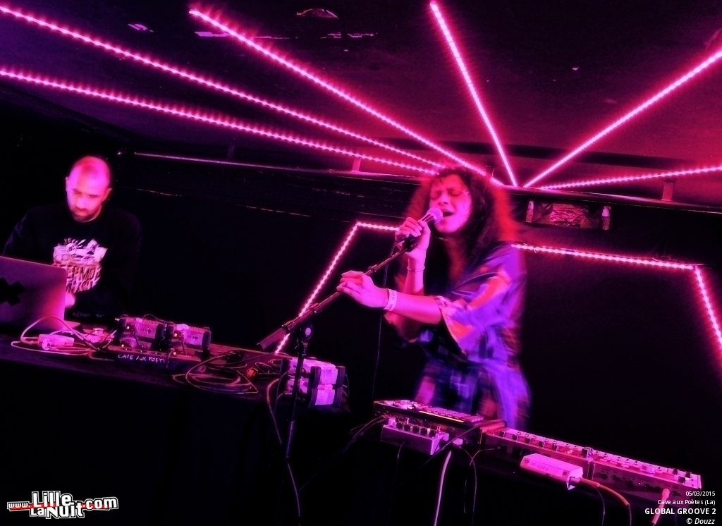 Global Groove #2 : Supagroovalistic + A/T/O/S + Dorian Concept à la Cave aux Poètes en live - photo n°2