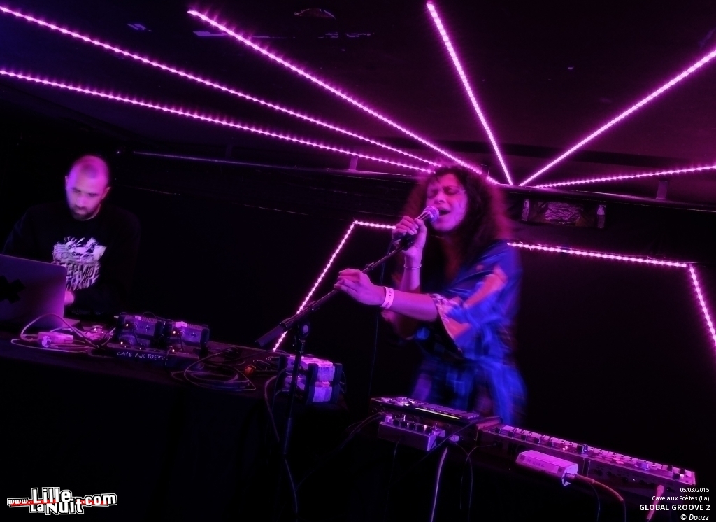 Global Groove #2 : Supagroovalistic + A/T/O/S + Dorian Concept à la Cave aux Poètes en live - photo n°7