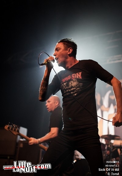 Sick Of It All + Tagada Jones + Angel Dust + The Herectic Process à l’Aéronef en live - photo n°20