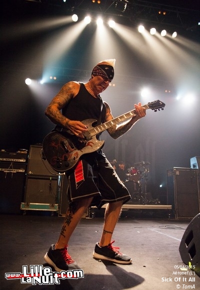 Sick Of It All + Tagada Jones + Angel Dust + The Herectic Process à l’Aéronef en live - photo n°9