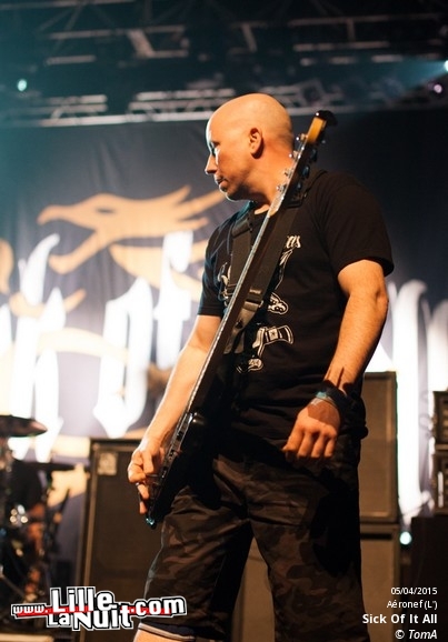 Sick Of It All + Tagada Jones + Angel Dust + The Herectic Process à l’Aéronef en live - photo n°4