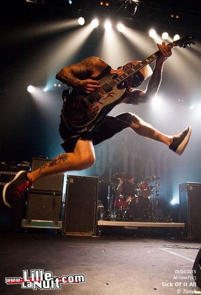 Sick Of It All + Tagada Jones + Angel Dust + The Herectic Process à l’Aéronef en live - photo n°2