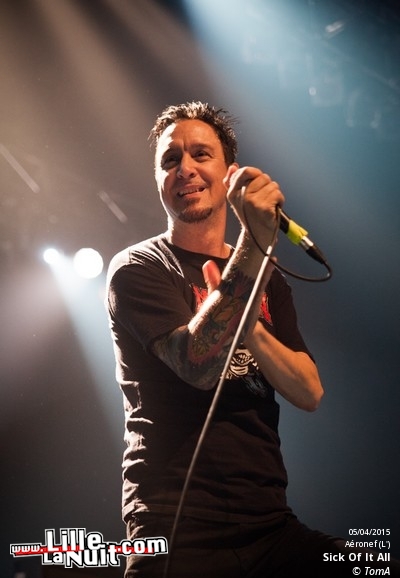 Sick Of It All + Tagada Jones + Angel Dust + The Herectic Process à l’Aéronef en live - photo n°3