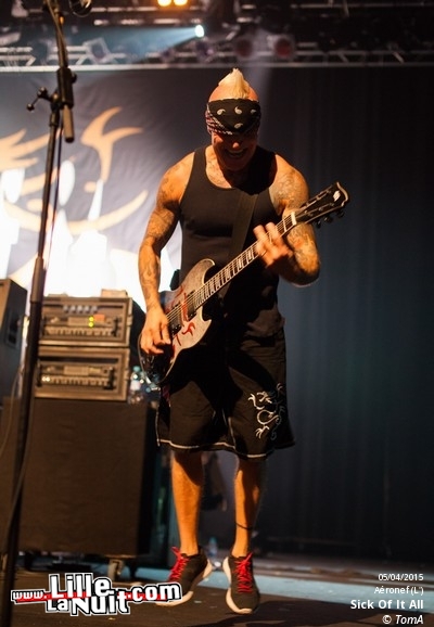 Sick Of It All + Tagada Jones + Angel Dust + The Herectic Process à l’Aéronef en live - photo n°17