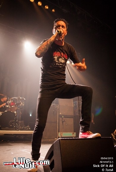 Sick Of It All + Tagada Jones + Angel Dust + The Herectic Process à l’Aéronef en live - photo n°14