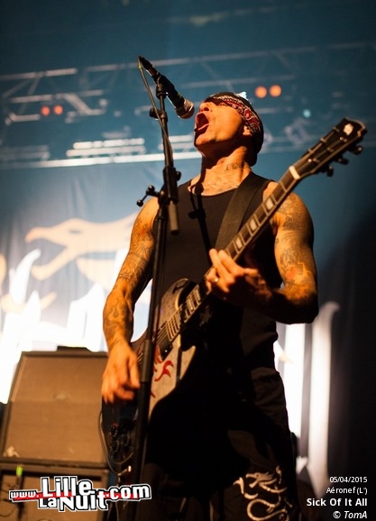 Sick Of It All + Tagada Jones + Angel Dust + The Herectic Process à l’Aéronef en live - photo n°16