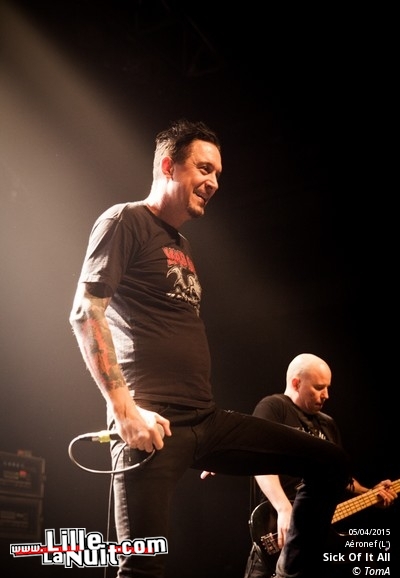 Sick Of It All + Tagada Jones + Angel Dust + The Herectic Process à l’Aéronef en live - photo n°8