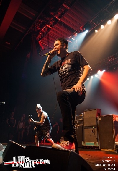 Sick Of It All + Tagada Jones + Angel Dust + The Herectic Process à l’Aéronef en live - photo n°5