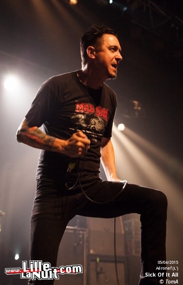 Sick Of It All + Tagada Jones + Angel Dust + The Herectic Process à l’Aéronef en live - photo n°12