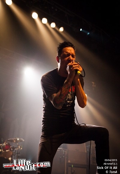 Sick Of It All + Tagada Jones + Angel Dust + The Herectic Process à l’Aéronef en live - photo n°11